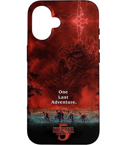 Amazon.com: Stranger Things Text Logo Case for iPhone 16 : Cell